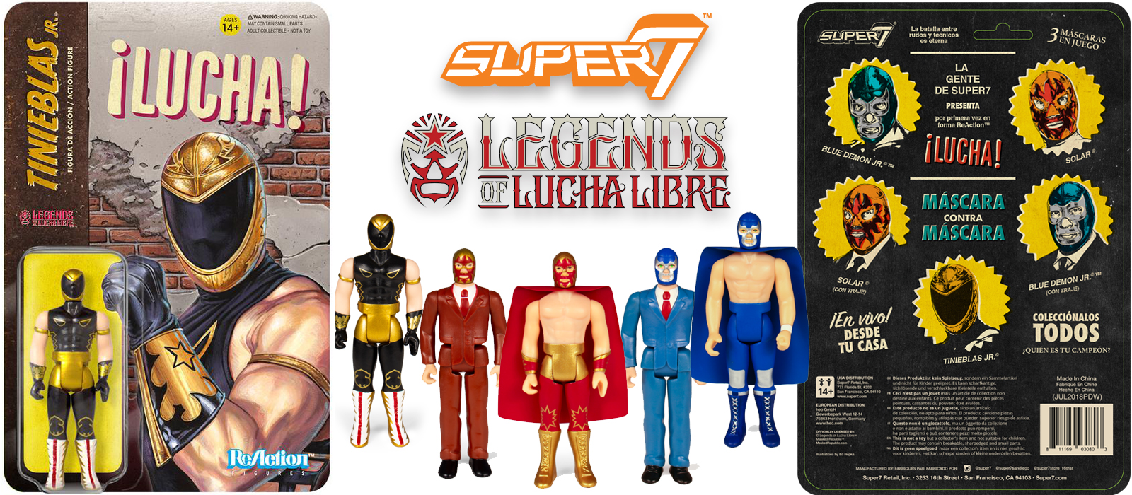 legends of lucha libre figures
